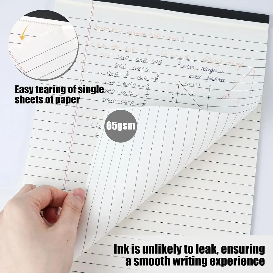 Padfolio Portfolio مجلد حافظة جلدية محفظة الموثق 13x10 ih لوحة الكتابة القانونية لمنظم المستندات المفكرة التجارية #3