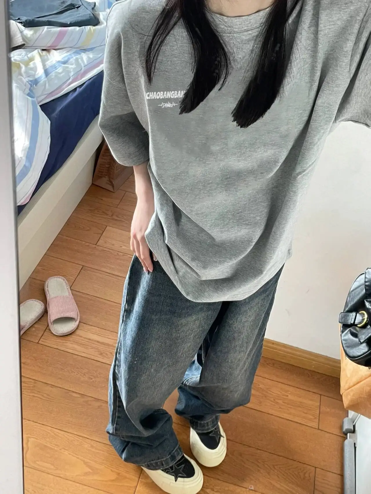 

Men's Women's Pure Cotton Short Sleeve T-Shirt Summer Trendy Brand Loose Fit Top Versatile Casual Wear DK Melissa