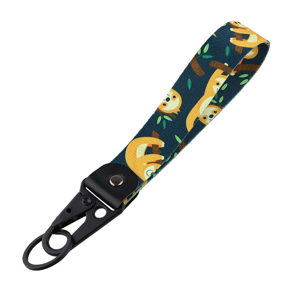 Cinturini per telefono corti con tartaruga marina carina Cinturino da polso con animali dei cartoni animati Cordino Portachiavi Portachiavi Portachiavi per auto Portachiavi Accessori donna