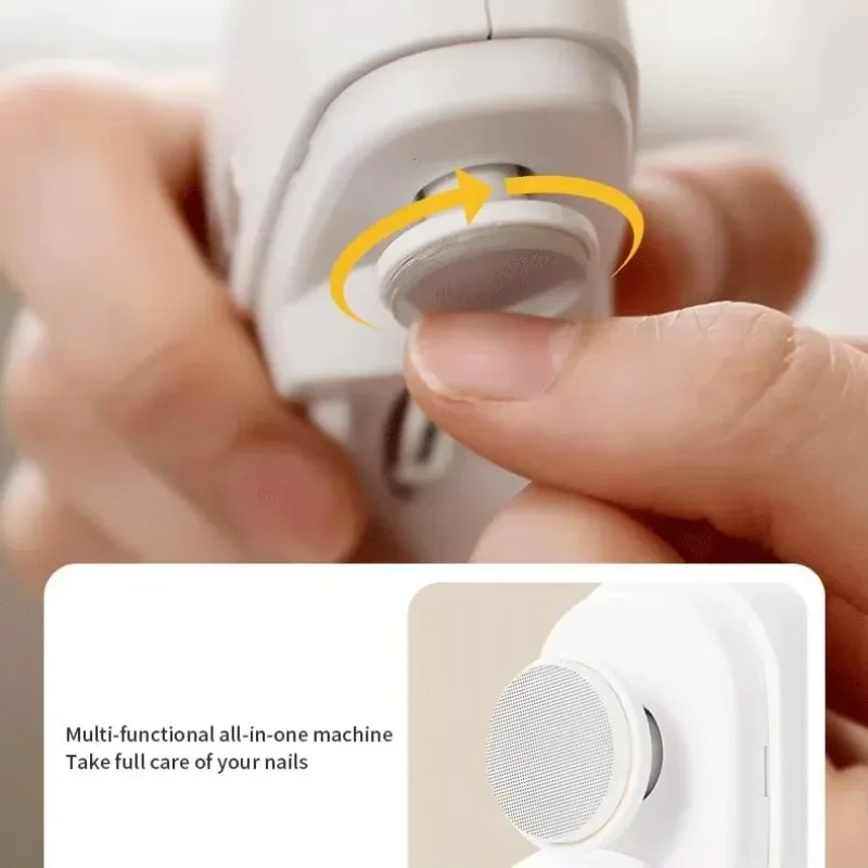 Recortador de uñas recargable por USB