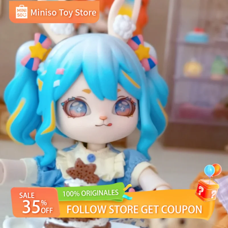 

Bonny Rabbit Sweet Party Series 2 Blind Box Bjd Action Figure Collectible Doll Model Toy Display Gift For Birthday Girl Boy