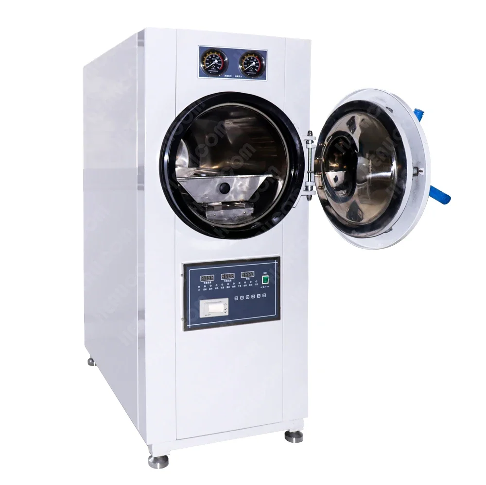 Medical sterilization device 150L 200L 280LHorizontal Cylindrical Pressure Steam Sterilizer Autoclave Price