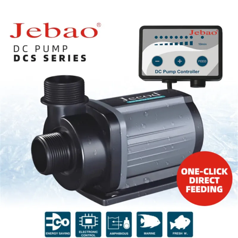 Jebao DCS Series Marine Fresh water Aquarium Water Pump DC24V 12W 20W 25W 30W 40W 55W 65W 80W pompa powrotna Cicha pompa podnosząca silnik