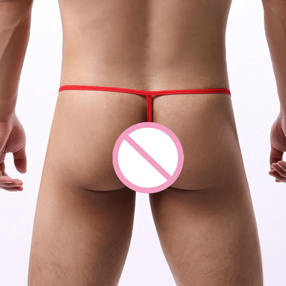 

Everyday Comfort Black Low Waist Thongs Ice Silk Bulge Pouch Underwear Bulge Pouch Bulge Pouch Underwear S-XL Size