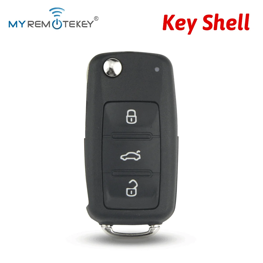 

Чехол для дистанционного ключа Remtekey Flip HU66 с 3 кнопками 5K0837202AD для VW Beetle Golf Jetta Eos Polo Tiguan 2011 2012 2013