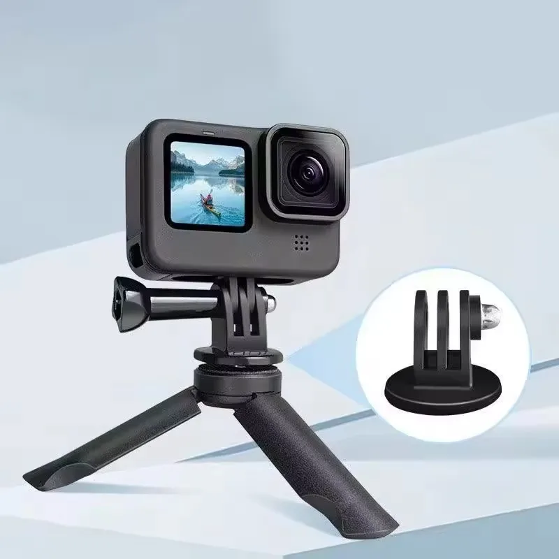 Tripod Mount Adapter for Gopro Hero 13 12 11 10 DJI Osmo Insta 360 Universal Portable 1/4" Tripod Adapter Converter Screw Mount gallery 2