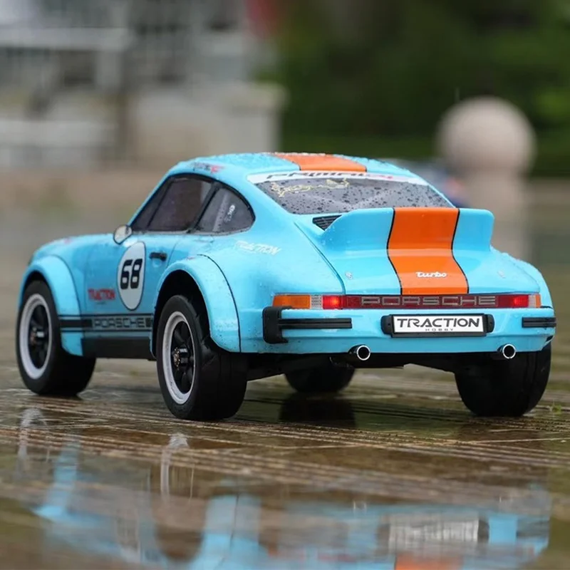 KM Thor 1:6 Simulation Rally Car 7CH RC Remote Control Car Model With Gyroscope Brushless Four-Wheel Drive Off-Road Vehicle