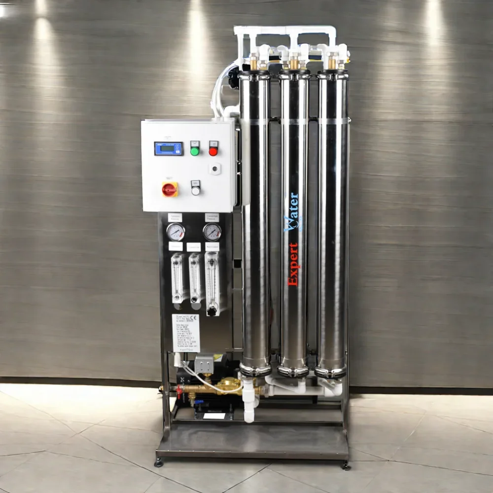 Commercial RO Water Treatment System 1250 L/H Reverse Osmosis Europe manufacturer for greenhouse irrigation systems