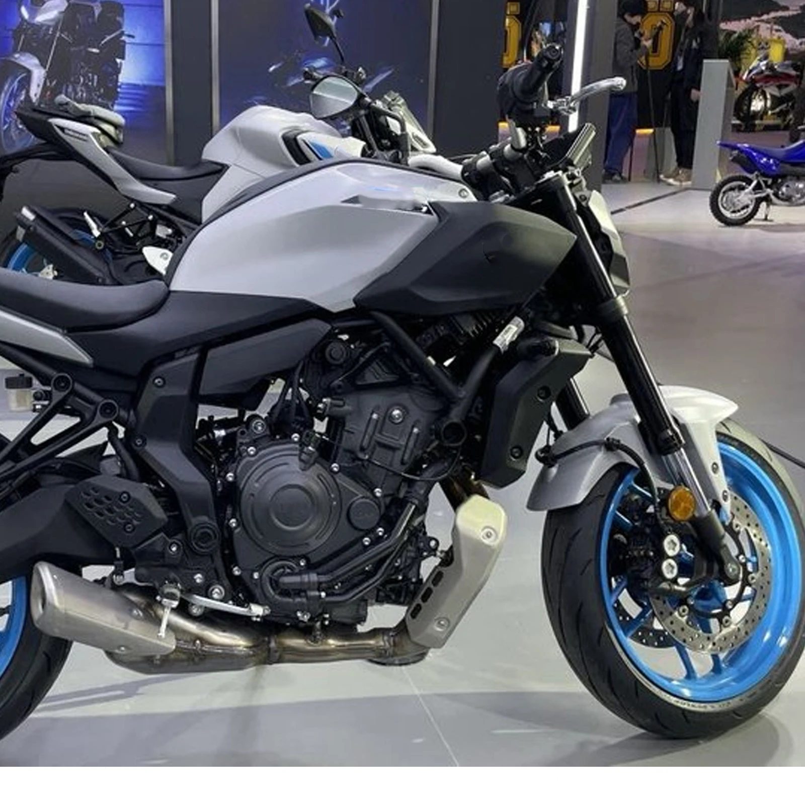New Motorcycle Frame Cover Guard Protection For Yamaha MT-07 MT07 2025 Panels Engine Trim Fairing ABS Carbon Fiber view 3