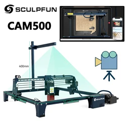 Kamera SCULPFUN CAM500 do grawerów laserowych 120 °   Szerokokątne nagrywanie procesowe śledzenia obrazów S6/S6 pro/S9/S10/S30/S30 Ultra