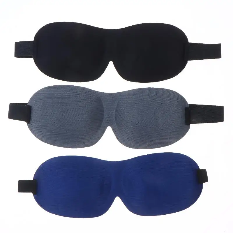 3D Adjustable Sleep Mask With Breathable Design, Blocks Light While Allowing Air Circulation For Eyes, Unisex Comfort Fit