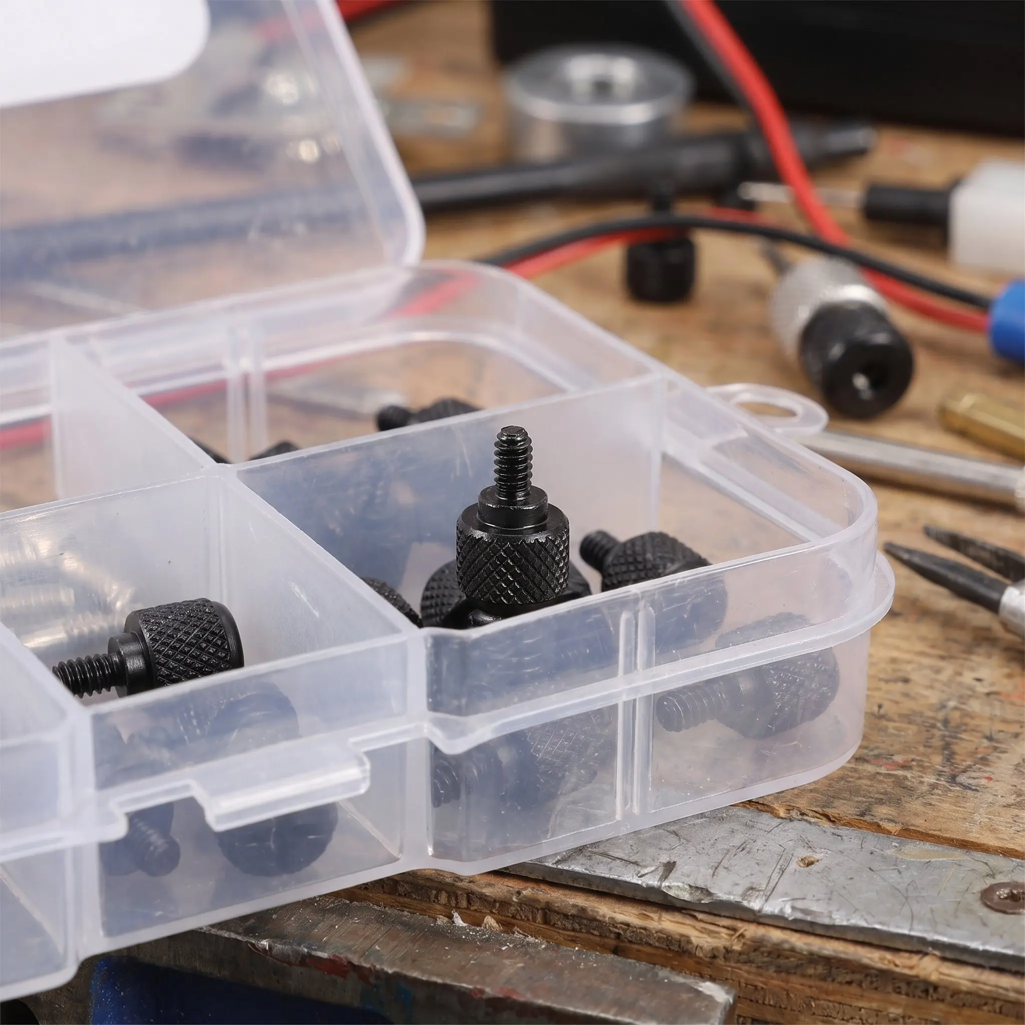 200pcs-black-6-32-knurled-thumb-screws-for-pc-case-motherboard-power-supply-installation