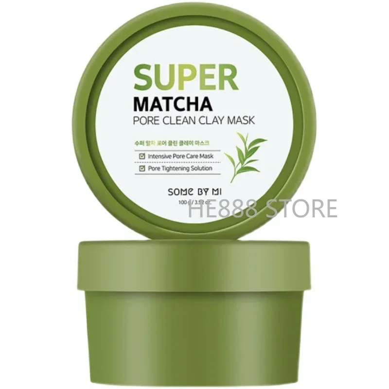 

Korea Some By Mi Super Matcha Pore Clean Clay Mask 100g Shrinking Pores Cleansing Facial Mask Oil-Control Soothing Skin Care