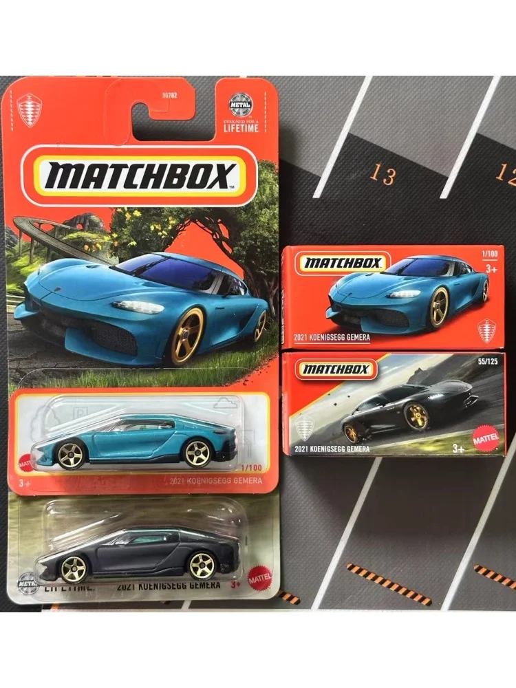 

In Stock Matchbox Koenigsegg Gemera 1:64 Alloy Car Model Collection Children'S And Boys' Toys
