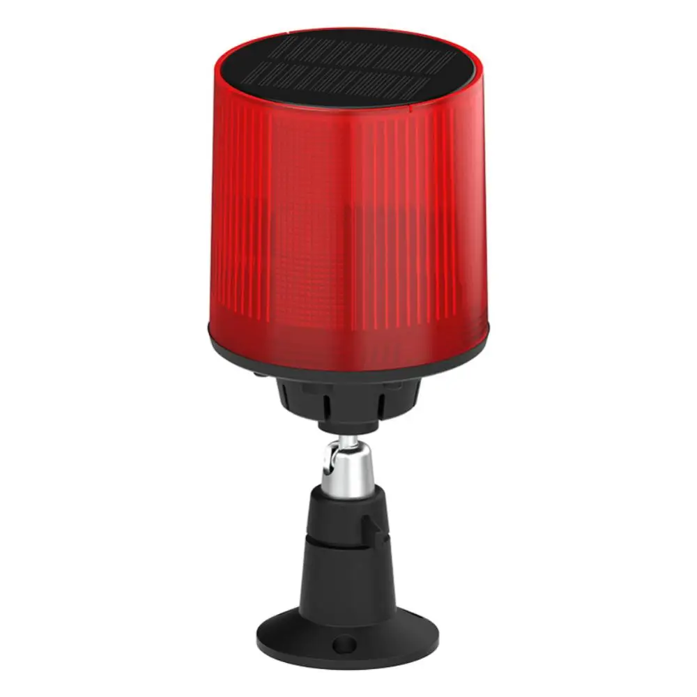 Environmental Protection Warning Device Solar Charger Alarm Energy Conservation Waterproof Solar Alarm Light Animal Repellent