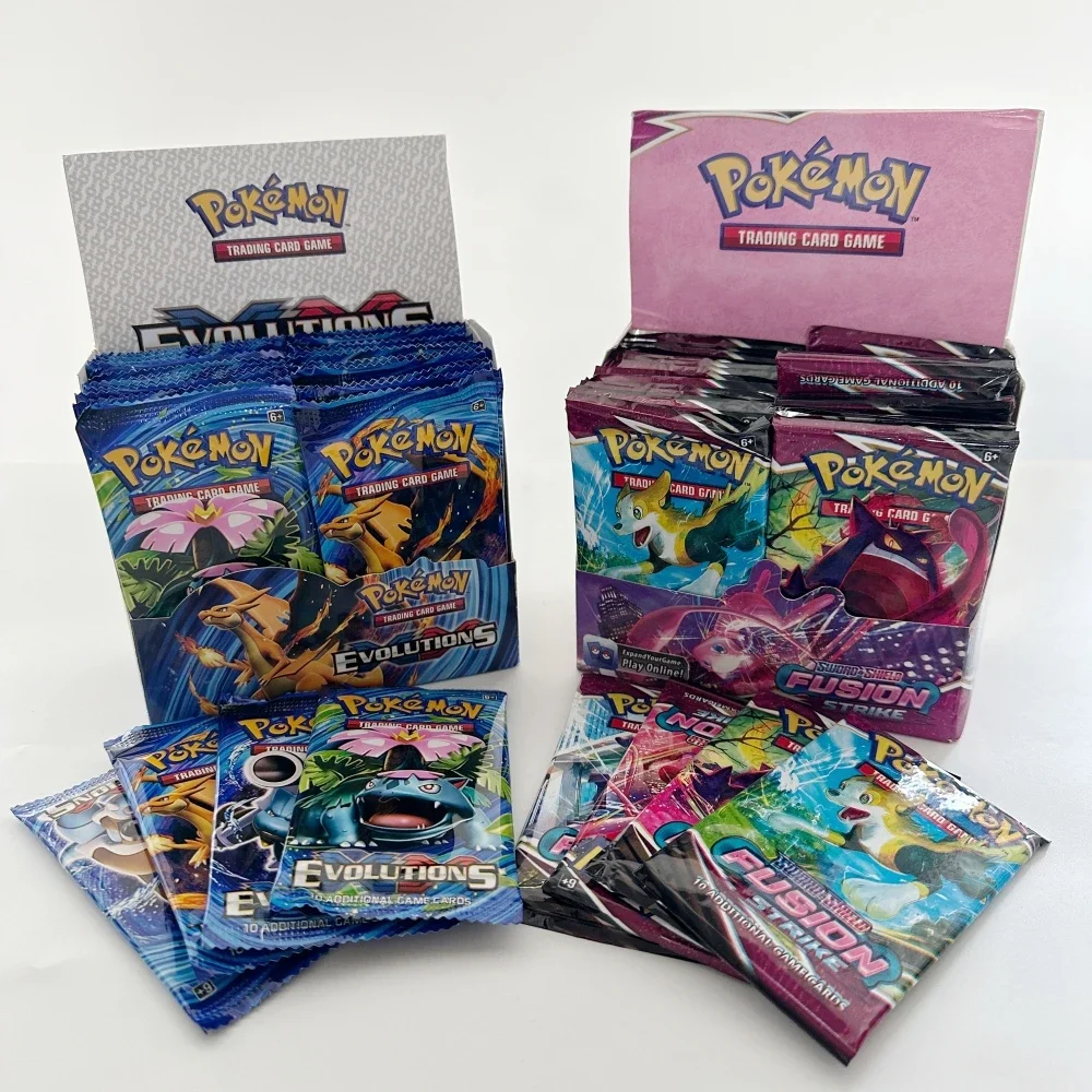 Nuova scatola da 360 pezzi Pokemon Card Shining Fates Style English Booster Battle Carte Trading Card Game Collection Carte Giocattoli Regali per bambini