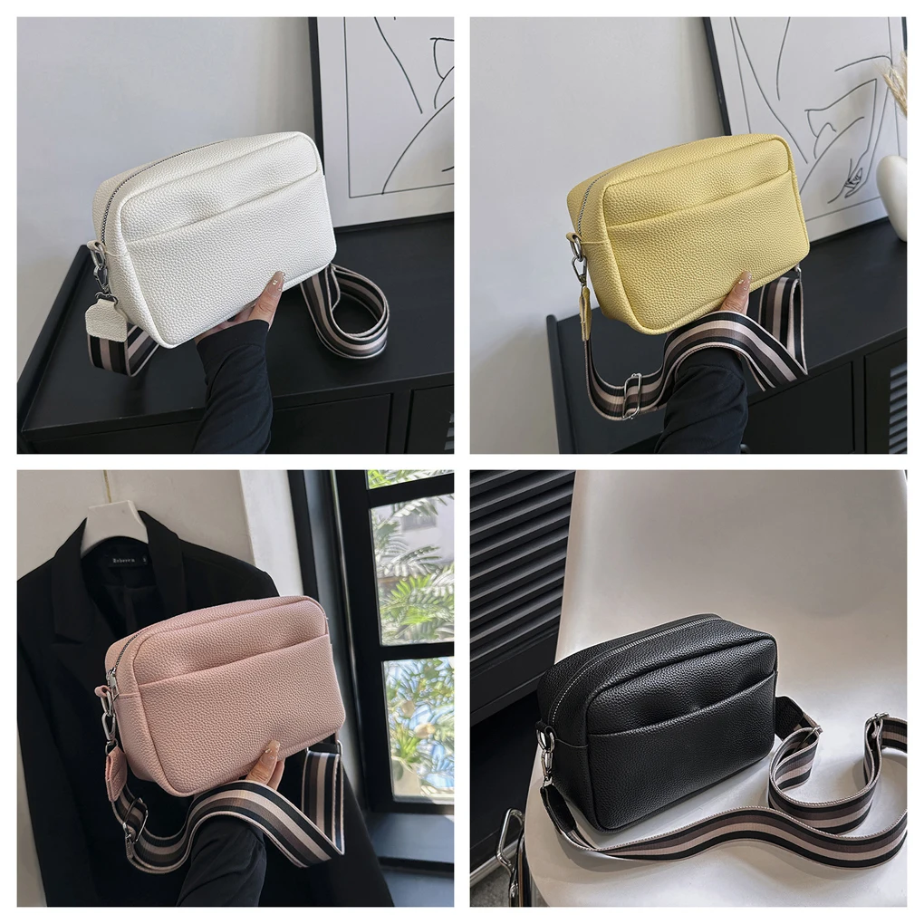 PU Adjustable Strap Women S Handbag With Wide Application Shoulder Crossbody Bag Womens Handbag