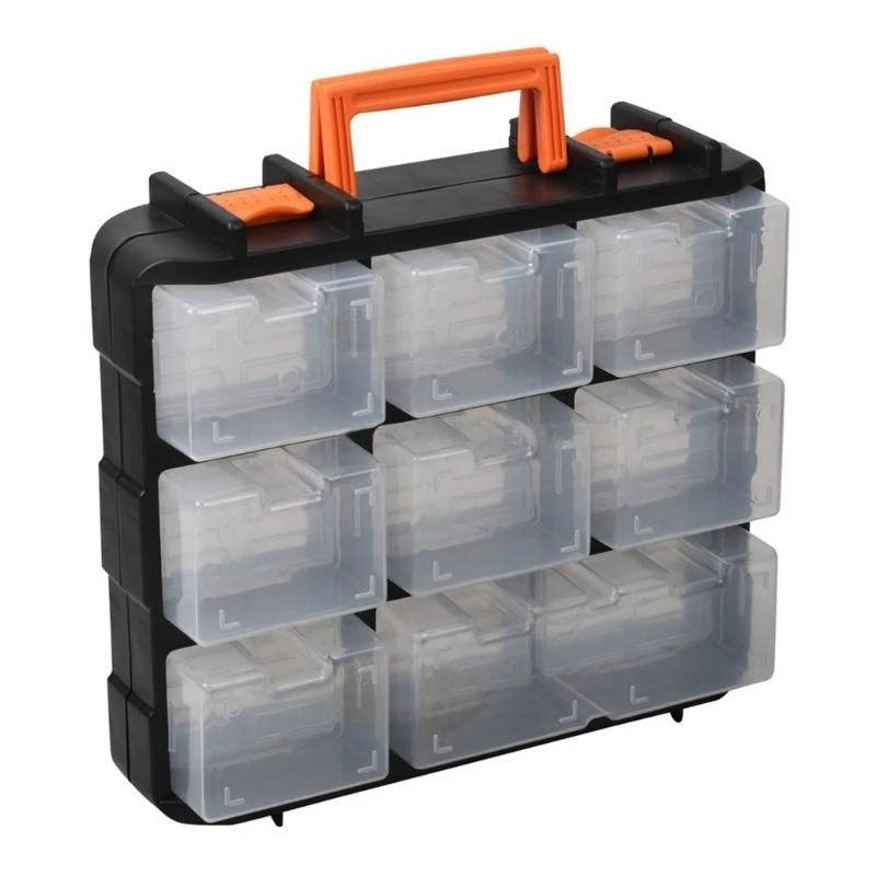 

Lightweight Handheld Plastic Storage Box With Antislip Handle For Easy Transport .Y1QB