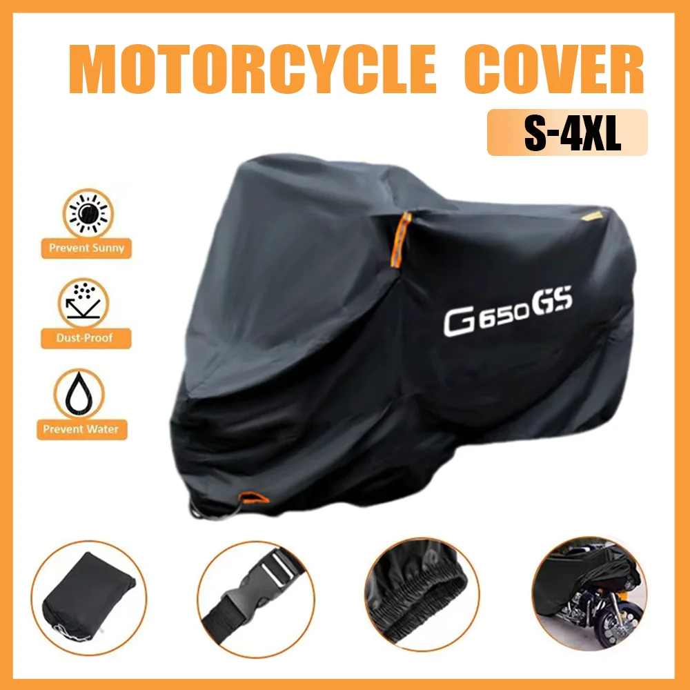

Protector Cover Weather And Lightning Protection FOR BMW G310GS G310GS-1 G310R G650GS G650X Outdoors Rain Waterproof Cover