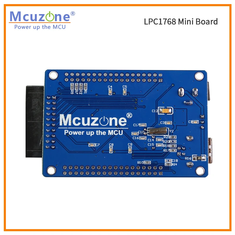 LPC1768 Mini Bord 100MHz Cortex-M3, USB, EMAC, UART, SPI, I2C, ADC, DAC, SD NXP GPIO KANN