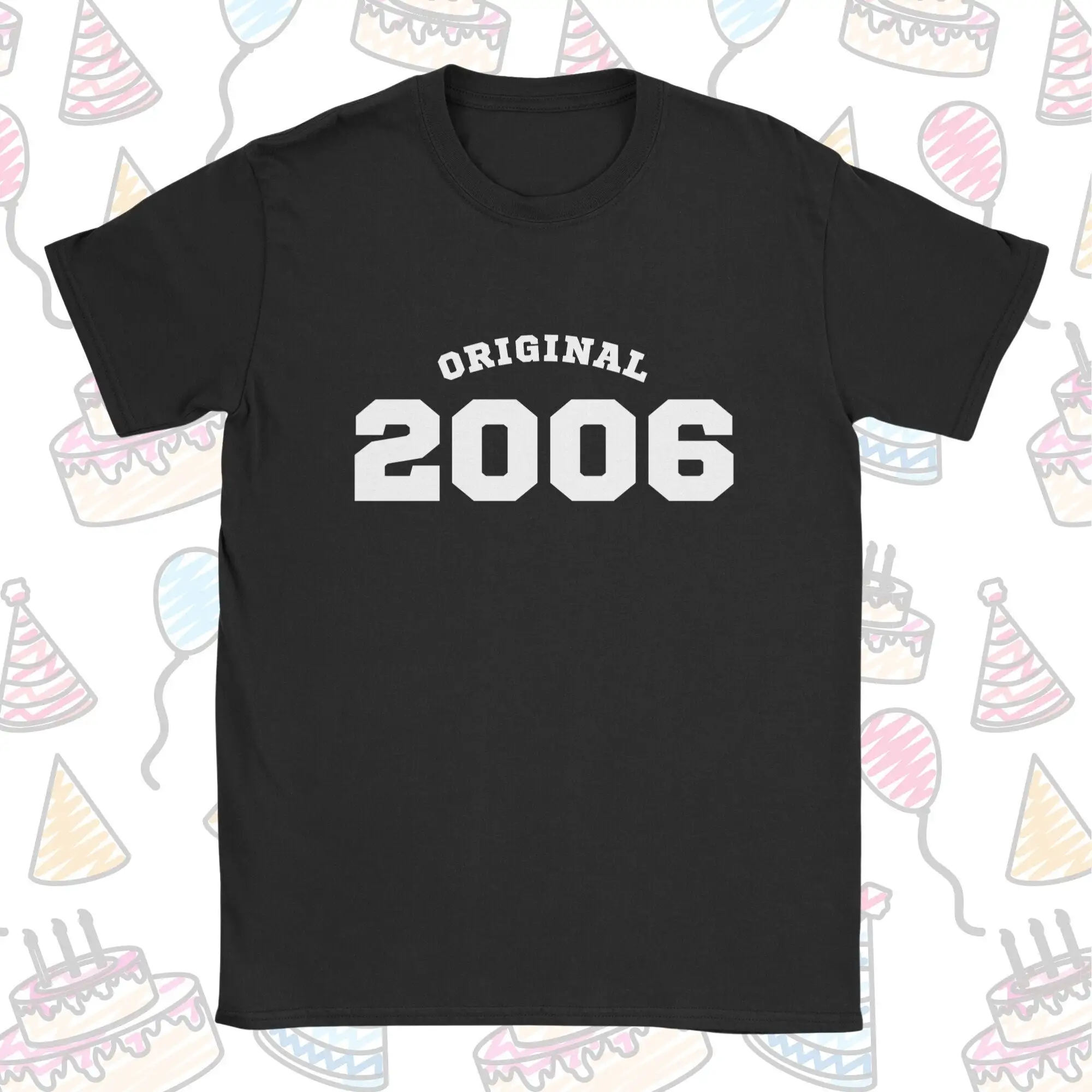 18Th Birthday Shirt 2006 Men'S T For Men Him Sister Brother Boyfriend Son 18 Year Old Man Boy Shirtnager Fiance Uk