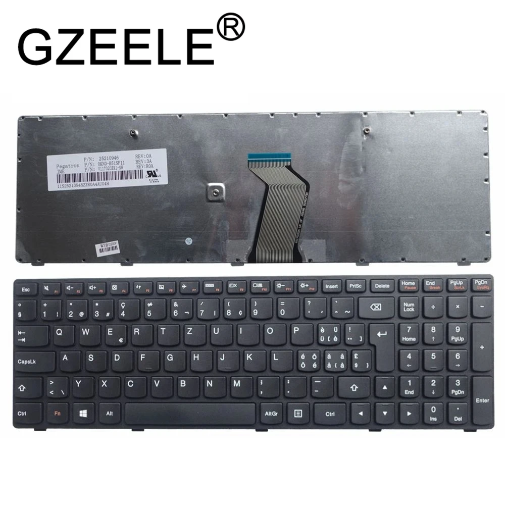 GZEELE – clavier russe d\'ordinateur portable, pour LENOVO G500 G510 G505 G700 G710 G500A G700A G710A G505A G500AM G700AT RU 25210962, neuf