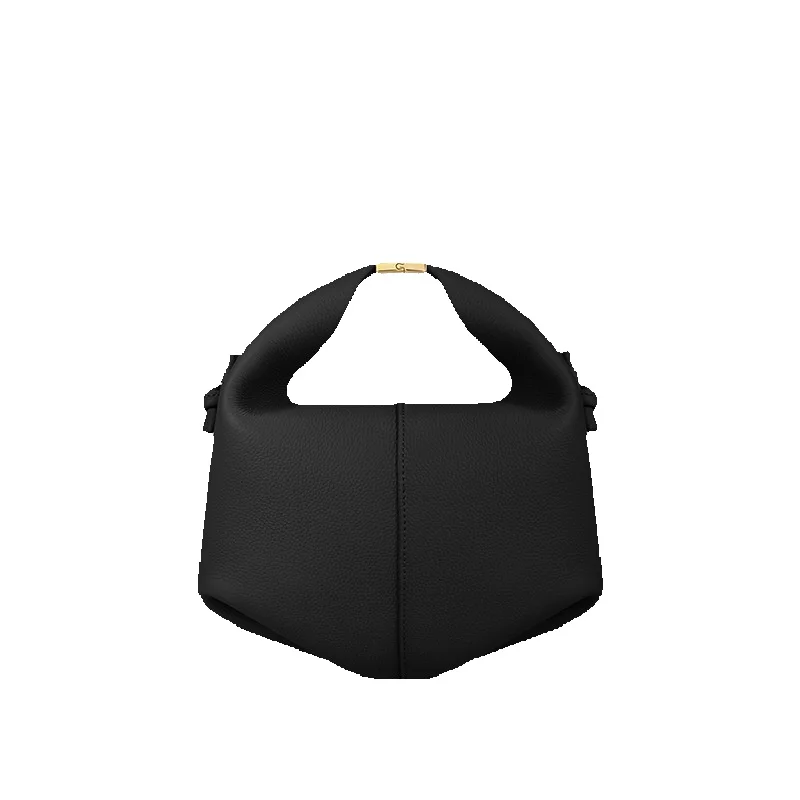 Cross-Border Poland European And American Fashion Lychee Leather Handbag Crossbody Women's Dumpling Bag_voghion.com