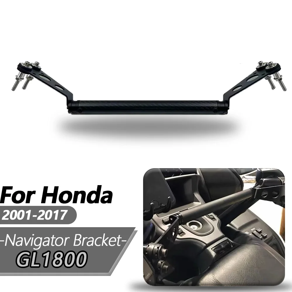 GL1800 USB Phone Holder For Honda Goldwing 1800 Motorcycle Accessories Stable GPS Navigator Bracket 2001-2017