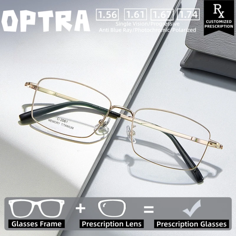 

Очки OPTRA Premium Comfort, мультифокальные, фотохромные, для коррекции близорукости, с защитой от синего света, по индивидуальному рецепту, оптические, для мужчин