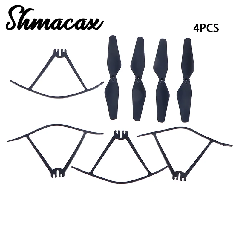 접이식 드론 예비 부품 키트, 프로펠러 블레이드 소품 가드 보호 프레임, F84 드론 접이식 쿼드콥터, 122mm
