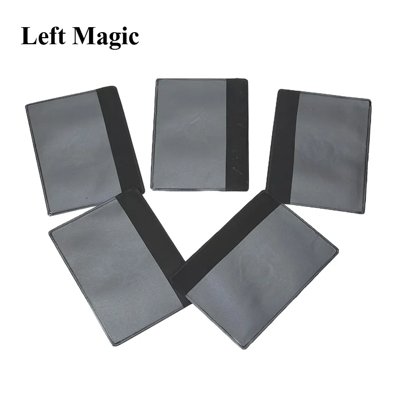 5 pcs Card Holder (Single-sided) Card Magic Accessories Close Up Performer Beginner Mentalism Magic Tricks Illusions Fun