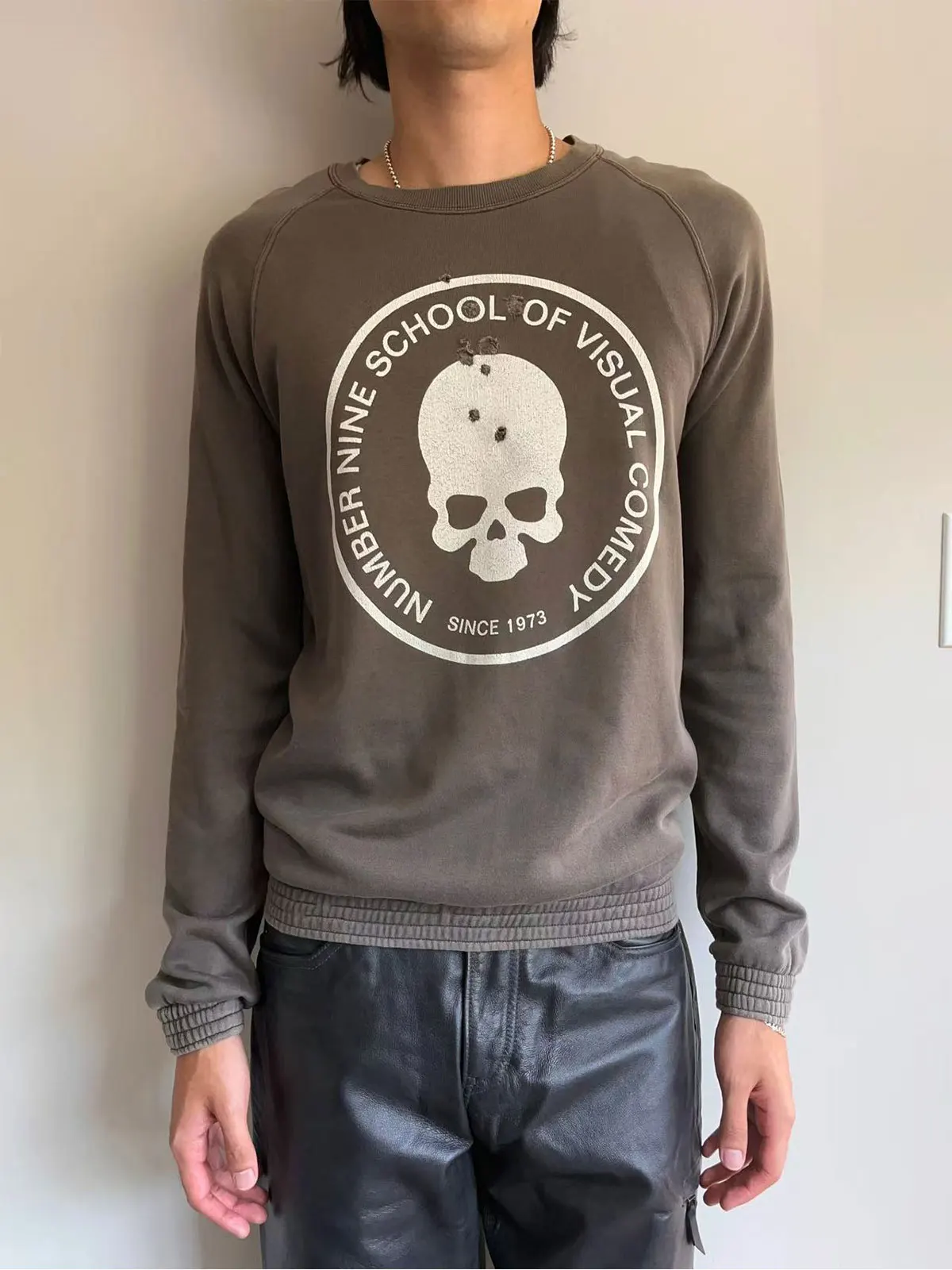 

Хлопковая толстовка с длинными рукавами и принтом в виде черепа, дизайн Independent Design, для студентов и молодежи.