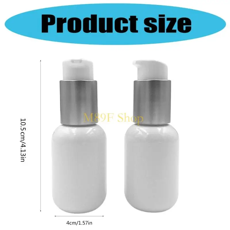 M89F 45 leckere Reiseflaschen 10 Stück Praktische kosmetische essentielle Behälter