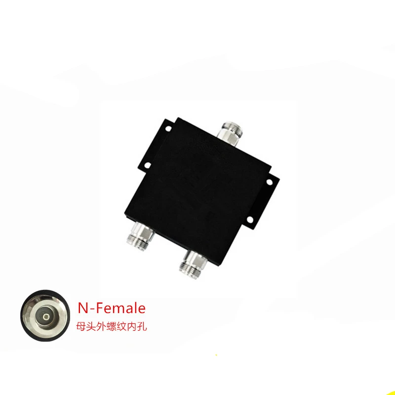 

Microstrip Two-power Divider Frequency :136-174MHz VHF (N-F Connector)