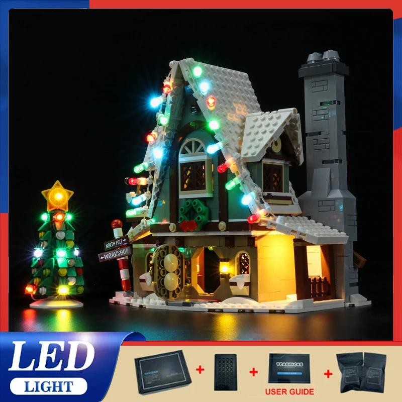 

Diy LED Light Kit For LEGO 10275 Elf Club House (Only LED Light,Without Blocks Model )