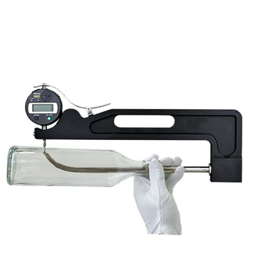 Nade portable Glass Bottle Wall Thickness Gauge BTG-D  Thickness tester test range  0-10mm