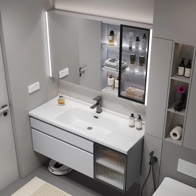 خزانة حمام موفرة للمساحة الضيقة أثاث منزلي منظم للحمام خزائن تخزين رفوف حامل أثاث المرحاض