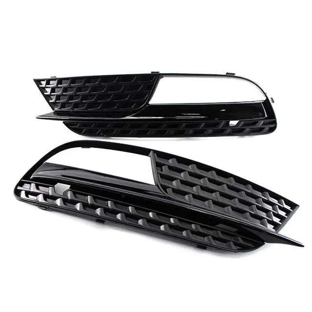 Car Left Right Car Front Bumper Fog Light Grilles Fog Lamp Racing Grills Gril For Audi A5 2012 2013 2014 2015 2016 8T0807682H