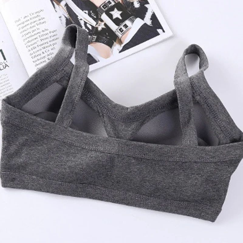 เสื้อชั้นในดันทรงไร้รอยต่อสำหรับผู้หญิงบรา Baju atasan olahraga ผ้าฝ้ายชั้นในดันทรงทรงอกยกทรงสตรีไร้รอยต่อ2024