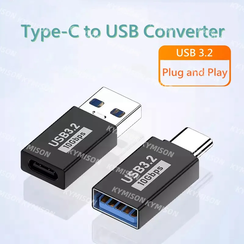 USB A to TYPE-C Connector USB Adapter 5Gbps/10Gbps  Male to Female Converter SSD HDD Cable Extender transfer Extension Plug