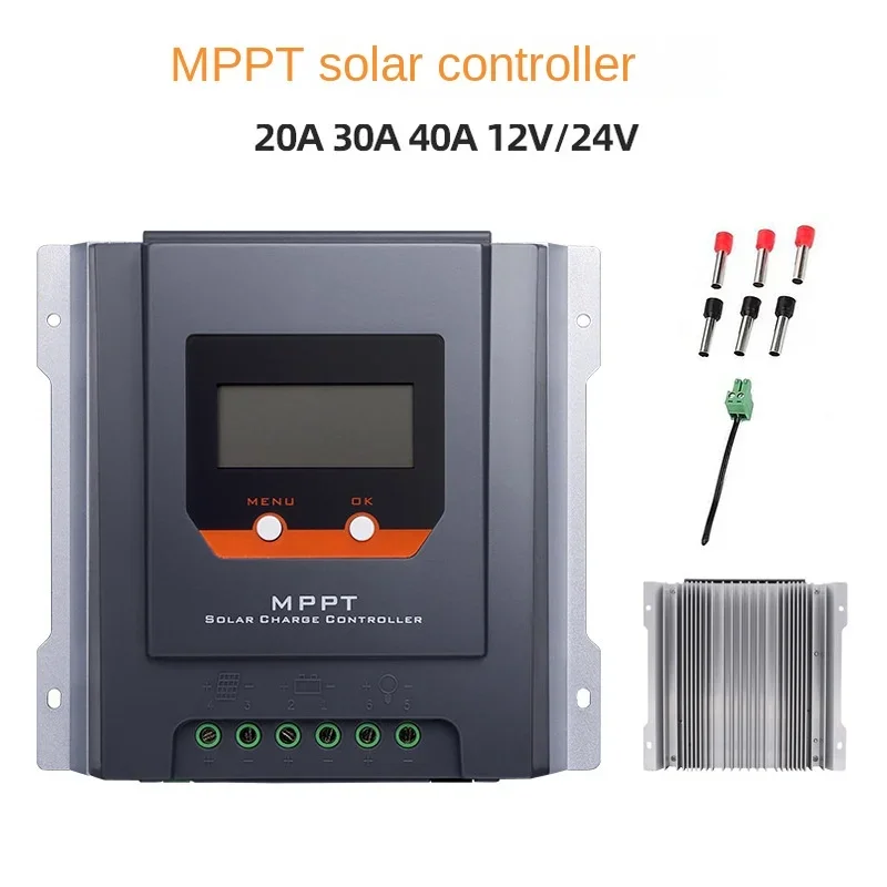 

MPPT solar energy controller photovoltaic energy storage engineering system 12V24V battery off grid charging controller