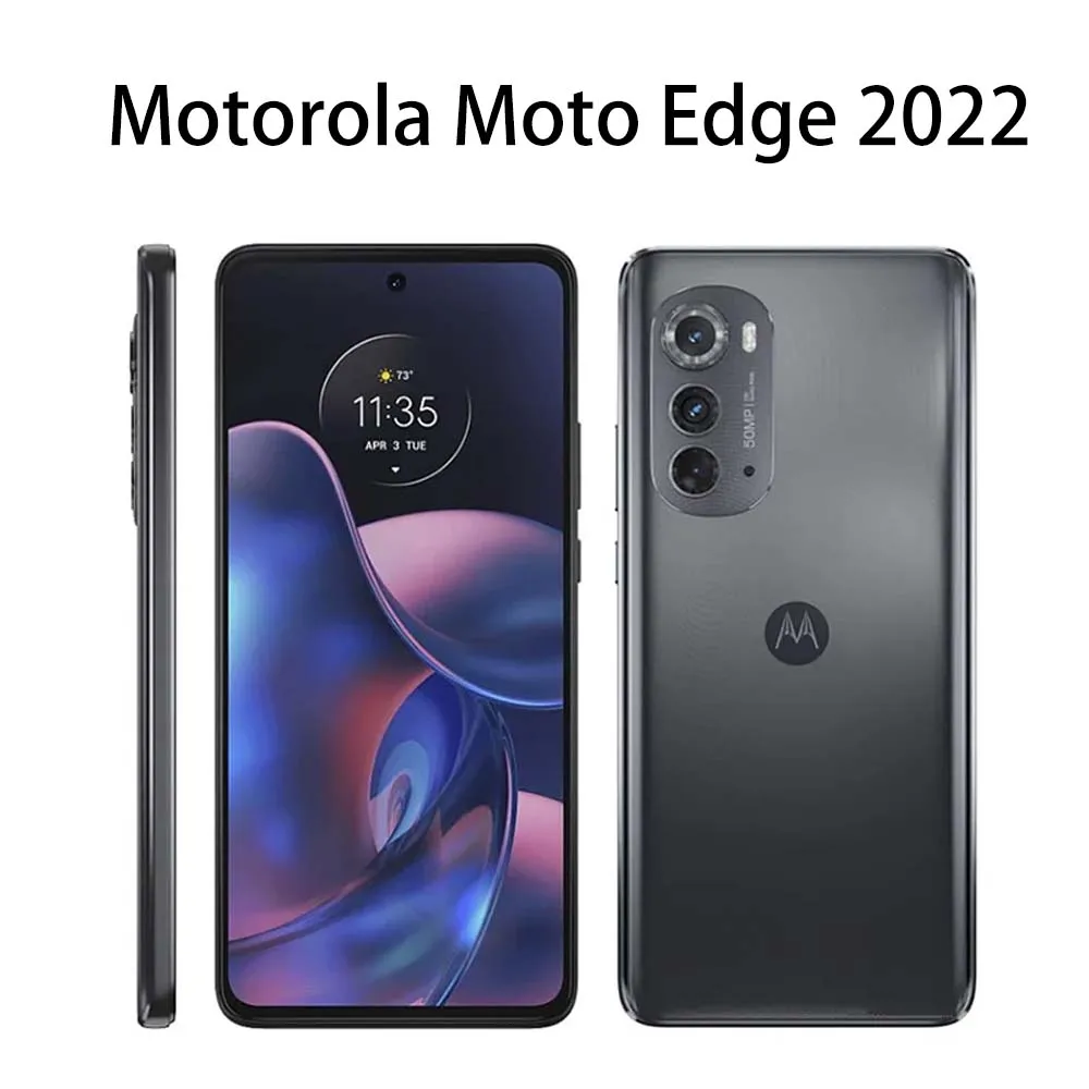 Motorola Moto Edge 2022 5G XT2205 CPU MediaTek Dimensity 1050 6.6inch SmartPhone 50MP Cameras Android Used Phone