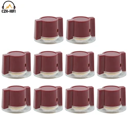 10pcs 26*18mm Bakelite PLASTIC Vintage Marconi Neve Set Pointer Knob Button Cap For Guitar AMP Cabinet  Effect Pedal Stomp Box