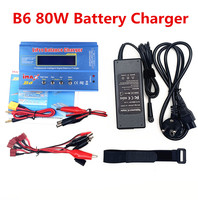 IMAX B6 Balance Charger Adapter LCD Dispaly Aircraft Model Charger Discharge Power 5W 18V 6A for LiPo NiMH NiCd LiFe Pb Battery