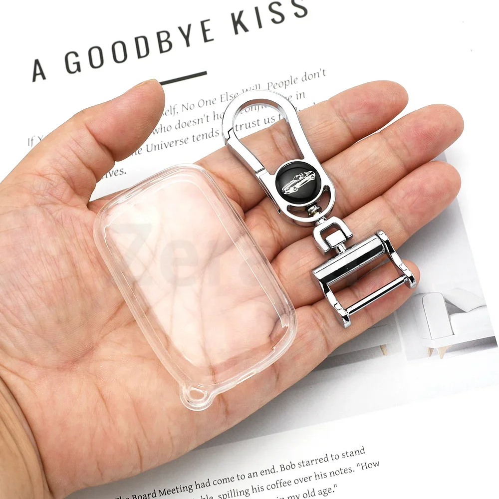 Transparent Black TPU Shell Car Remote Key Case Cover for Lexus LX570 IS350 RX350 IS250 GS430 ES350 GS350 Keychain Accessories
