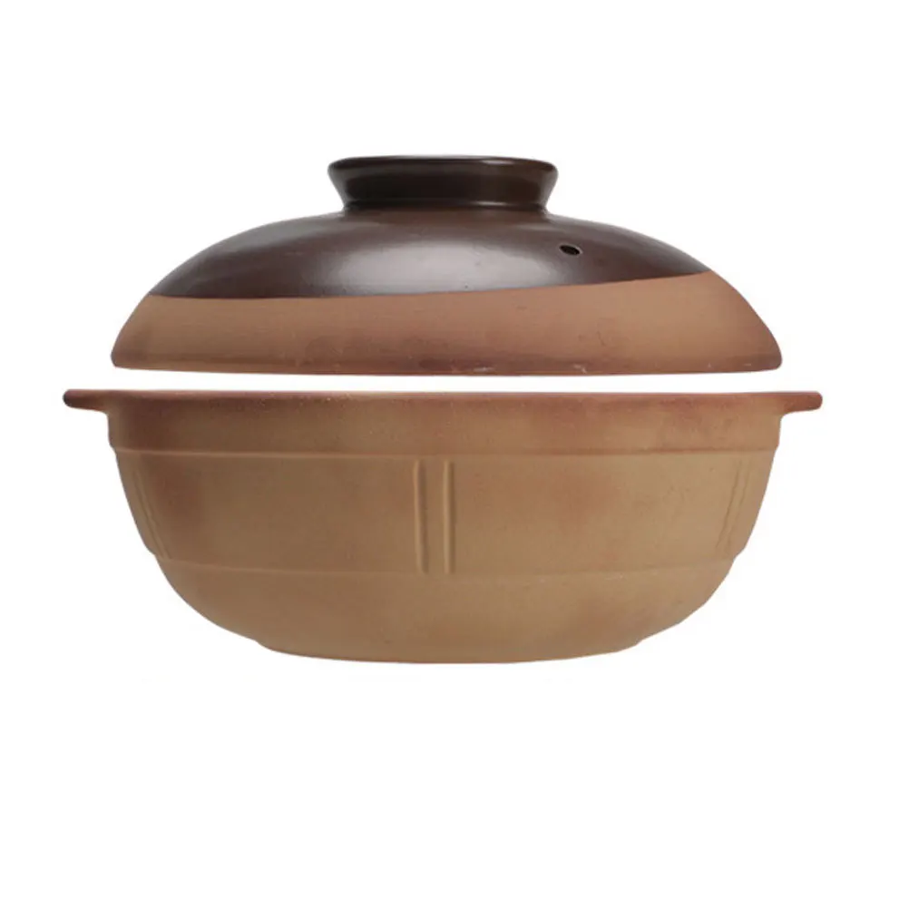 

1Pcs Ceramic Soup Pot Heat Resistant Stew Pot Household Kitchen Multi Function Cooking Casserole Household Casserole