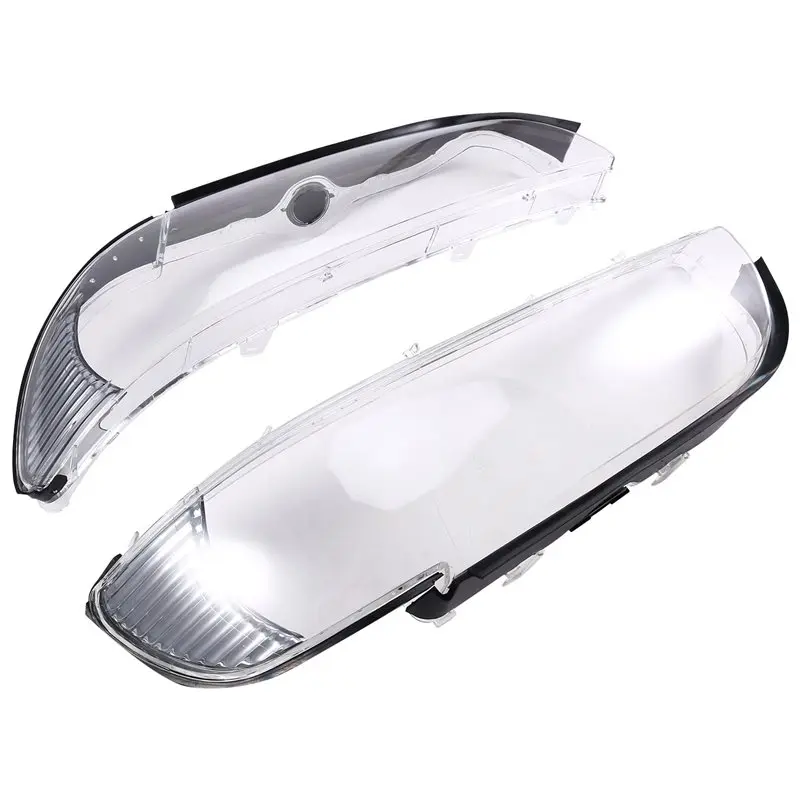 عالية الجودة لسيارات BMW 5 سلسلة E39/520/530 2000-2004 استبدال سيارة العلوي قذيفة كشافات غطاء للعدسات الزجاج