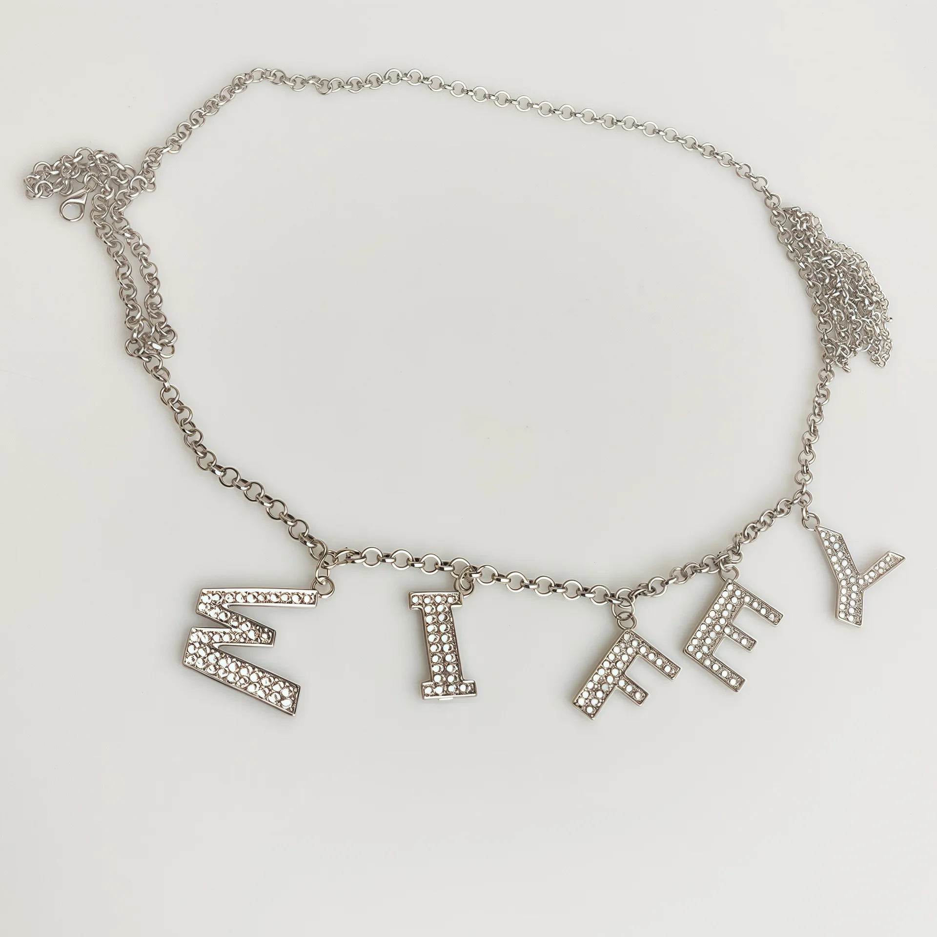 عرض ساخن عبر الحدود D.I.A سلسلة خصر جديدة على الموضة الأوروبية والأمريكية متعددة الاستخدامات مرصعة بحجر الراين #4