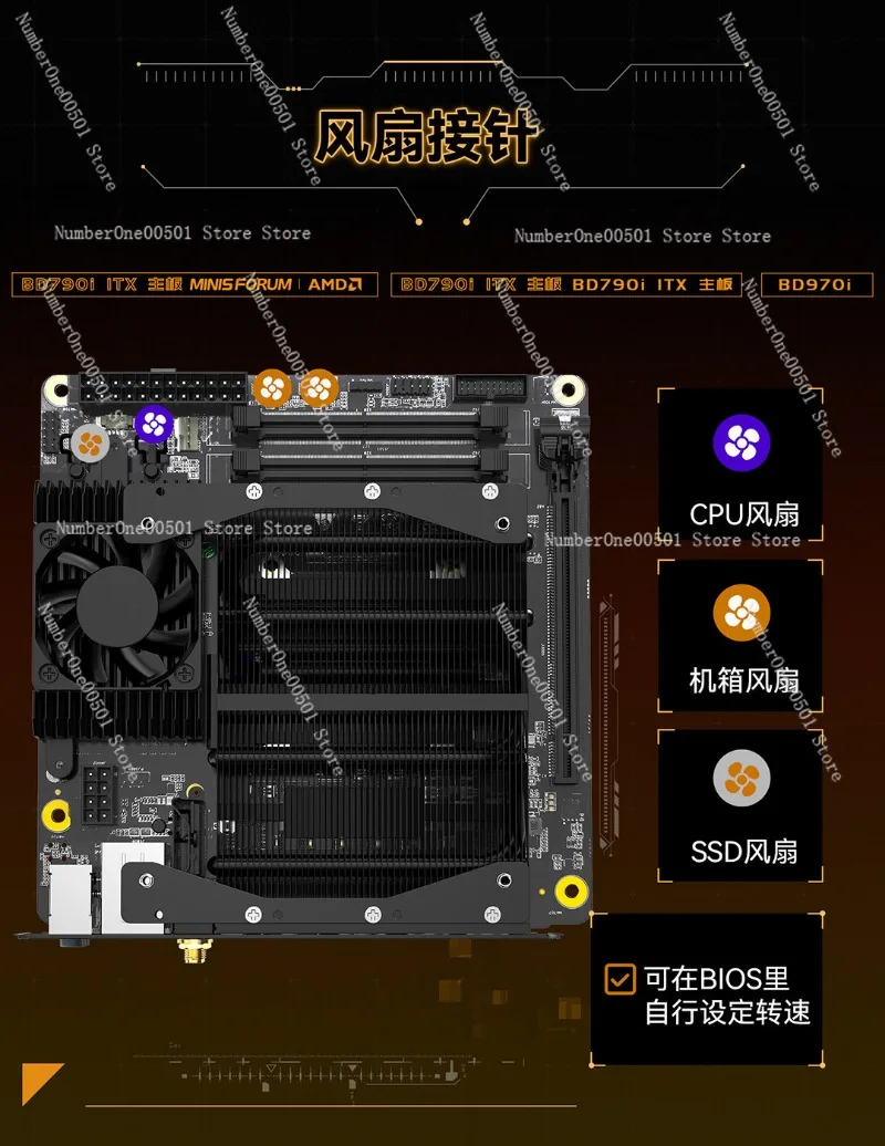 R9-7945hx BD895i SE BD795i SE BD795M Onboard Ryzen Motherboard