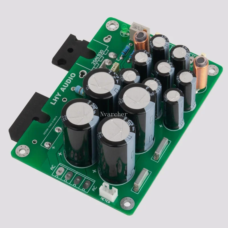 Papan Penstabil Tegangan DC Nvarcher Toshiba Tabung Besar A1943 Catu Daya Linier DIY